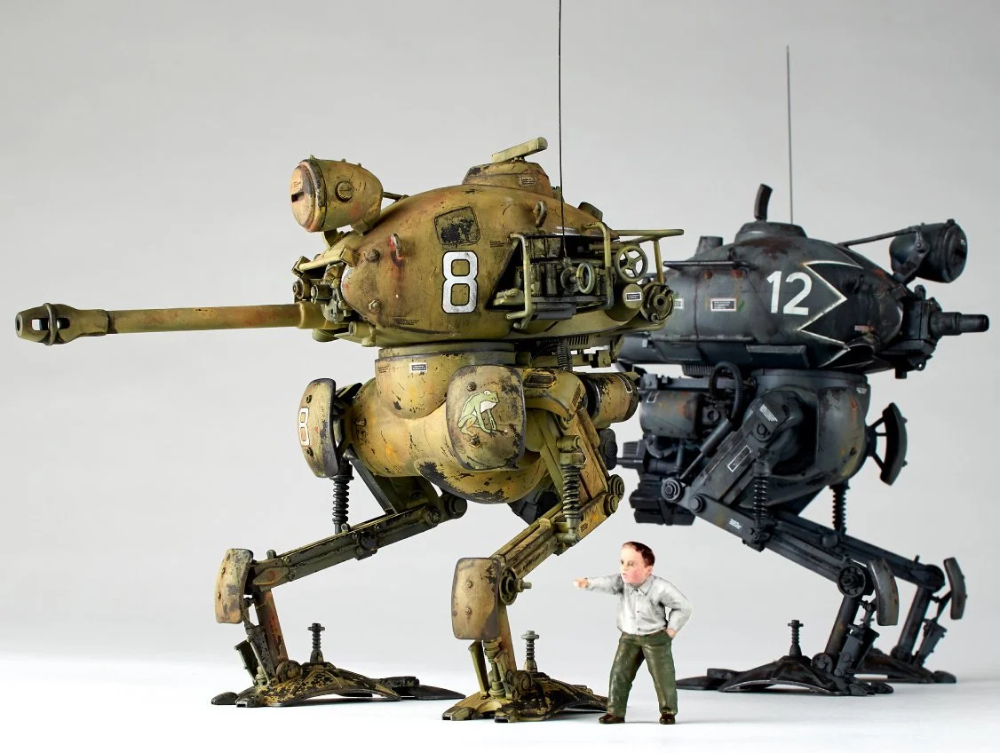 Maschinen Krieger MK44 3点セット New Maschinen Krieger Model Kits: MK44 AMMOknight, Großer Hund
